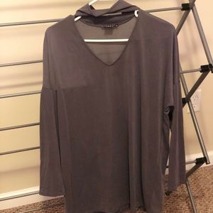 Choker blouse